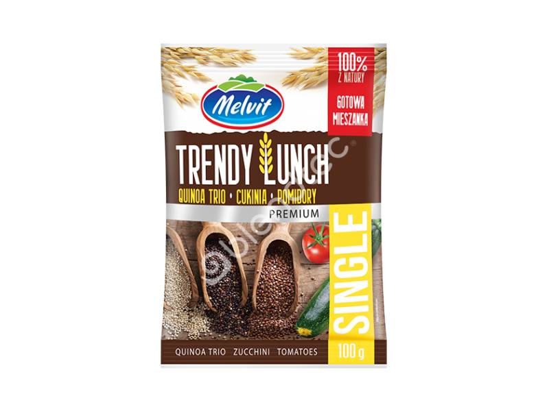 Trendy Lunch / Киноа Трио - Цукини - Паприка - Помидоры